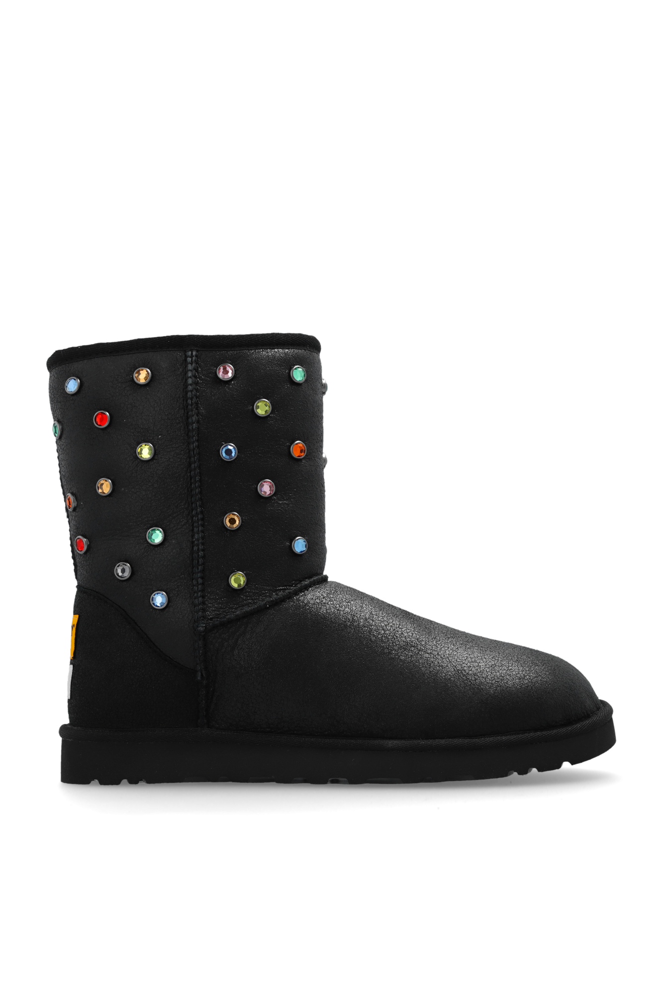 Black studded ugg clearance boots